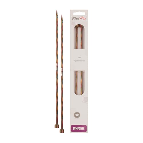 KnitPro Holz Jackenstricknadeln 40cm lang, Stärke 5,5 mm von KnitPro