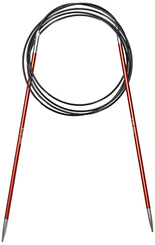 KnitPro International Rundstricknadel ZING 2,75 mm karneol 120 cm, Orange von KnitPro