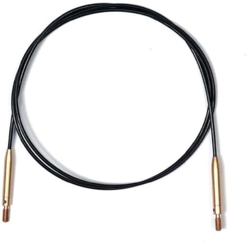 KnitPro K10583 Kabel, Schwarz/Gold, 60cm von KnitPro