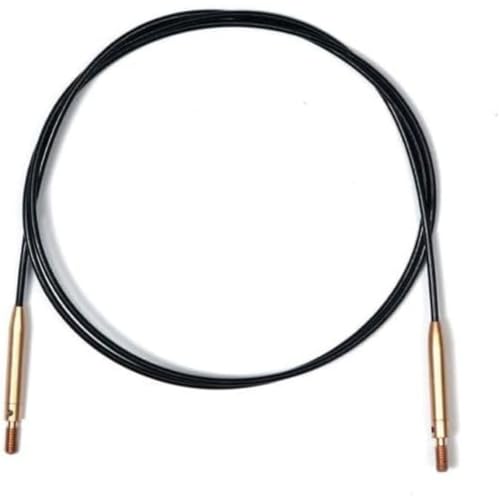 KnitPro K10584 Kabel, Schwarz/Gold, 80cm von KnitPro