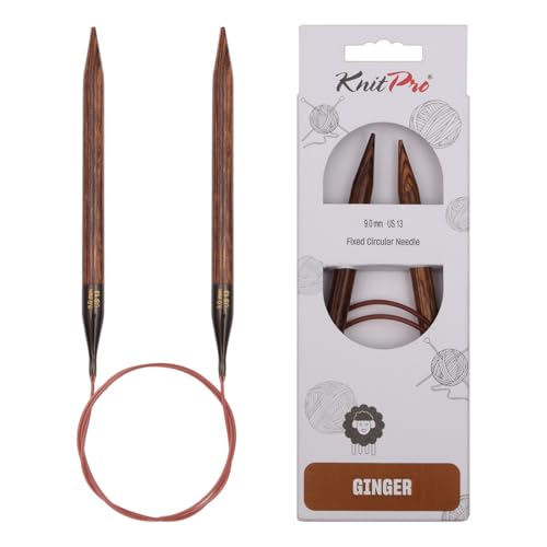 KnitPro K31077 Rundstricknadel, Wood, Braun, 9mm, 60cm KnitPro K31077 Rundstricknadel, Wood, Braun, 9mm, 60cm von KnitPro