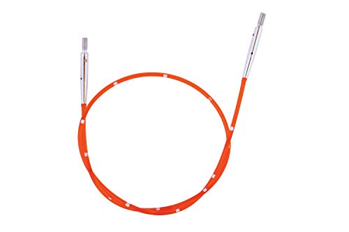 KnitPro K42172 Kabel, Nylon, Rot, 28cm von KnitPro