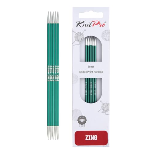 KnitPro Zing Nadelspiele 8" (20cm) | 3mm von KnitPro