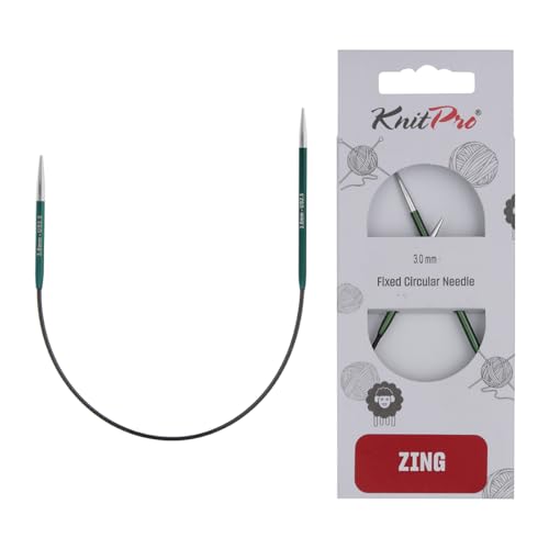 KnitPro Zing Asymmetrische Rundnadeln 10" (25cm) | 3mm KnitPro Zing Asymmetrische Rundnadeln 10" (25cm) | 3mm von KnitPro