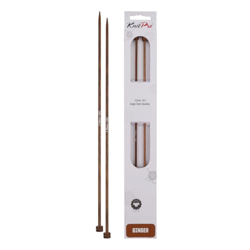 KnitPro KP31142 Ginger: Knitting Pins: Single-Ended: 25cm x 3.25mm, Holz, braun KnitPro KP31142 Ginger: Knitting Pins: Single-Ended: 25cm x 3.25mm, Holz, braun von KnitPro