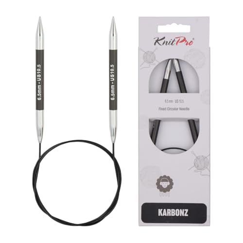 KnitPro Karbonz Rundstricknadel 24" (60cm) | 6,5mm KnitPro Karbonz Rundstricknadel 24" (60cm) | 6,5mm von KnitPro
