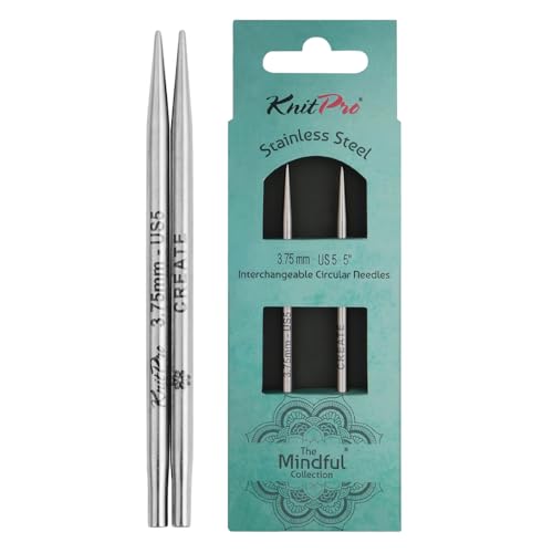 KnitPro Die Mindful Kollektion Austauschbare Nadelspitzen 5" (13cm) | 3,75mm KnitPro Die Mindful Kollektion Austauschbare Nadelspitzen 5" (13cm) | 3,75mm von KnitPro