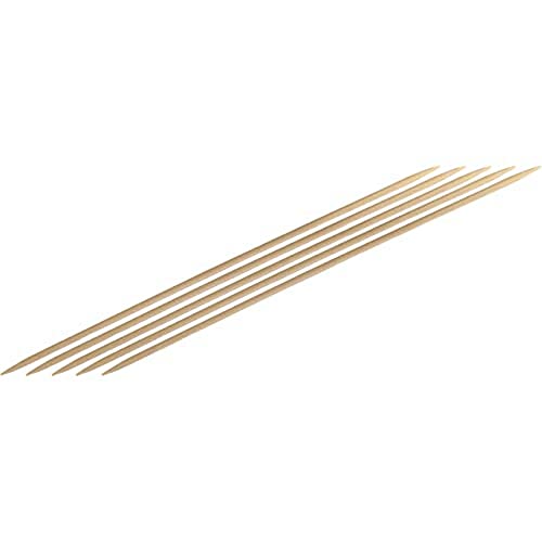 KnitPro K22107 Strumpfstricknadeln, Bamboo, Natur, 15 x 0.35 x 0.35 cm, 5 von KnitPro