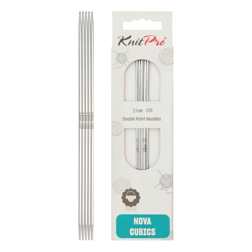 KnitPro Nova Cubics Nadelspiele 5" (12.5cm) | 2mm KnitPro Nova Cubics Nadelspiele 5" (12.5cm) | 2mm von KnitPro