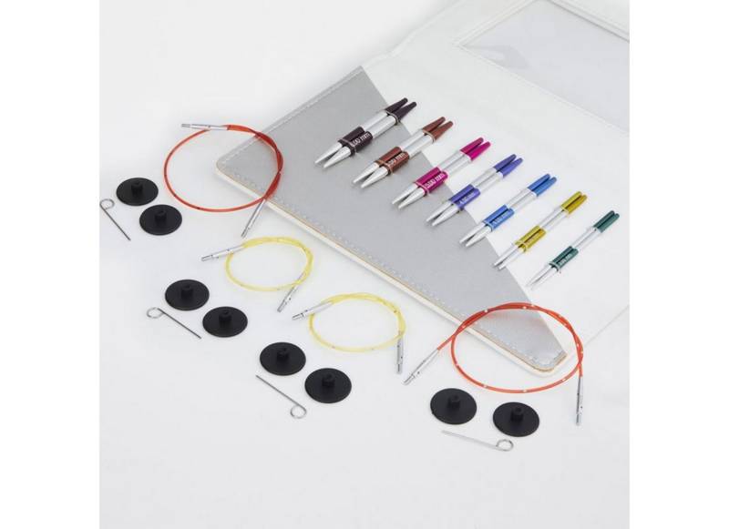KnitPro Rundstricknadeln Nadelset Deluxe auswechselbare Nadelspitzen SmartStix kurz KnitPro Rundstricknadeln Nadelset Deluxe auswechselbare Nadelspitzen SmartStix kurz von KnitPro