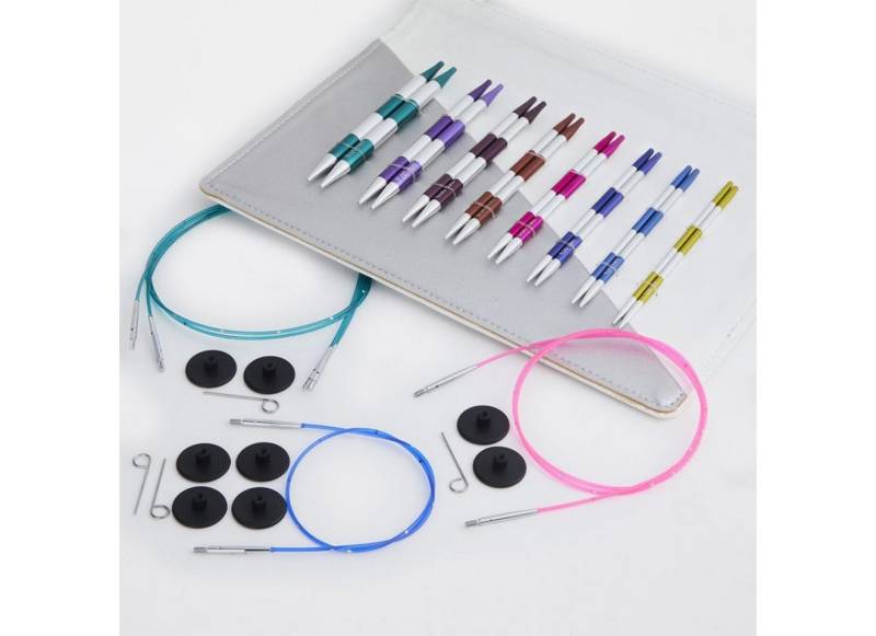 KnitPro Rundstricknadeln Nadelset Deluxe auswechselbare Nadelspitzen SmartStix normal KnitPro Rundstricknadeln Nadelset Deluxe auswechselbare Nadelspitzen SmartStix normal von KnitPro