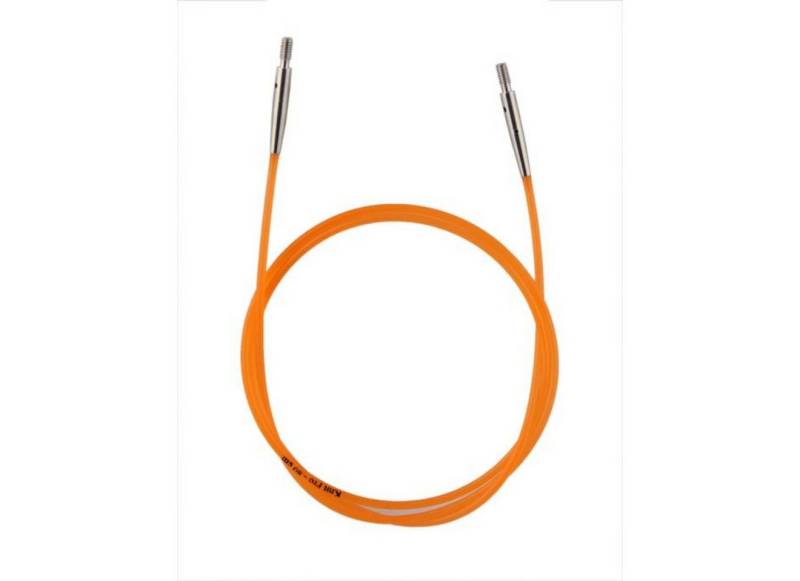 KnitPro Rundstricknadeln Seil für Nadelspitzen 56 cm 80 cm orange von KnitPro