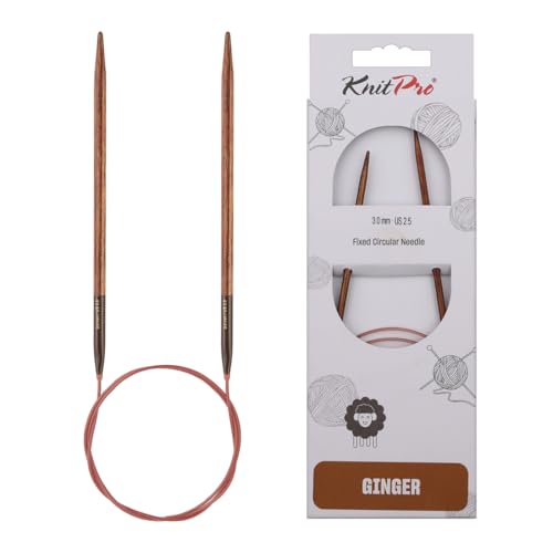KnitPro K31045 Rundstricknadel, Wood, Braun, 40cm x 3mm KnitPro K31045 Rundstricknadel, Wood, Braun, 40cm x 3mm von KnitPro