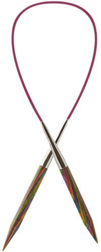 KnitPro Symfonie Holz Rundstricknadel Stärke 3,25; Seillänge: 120cm von KnitPro