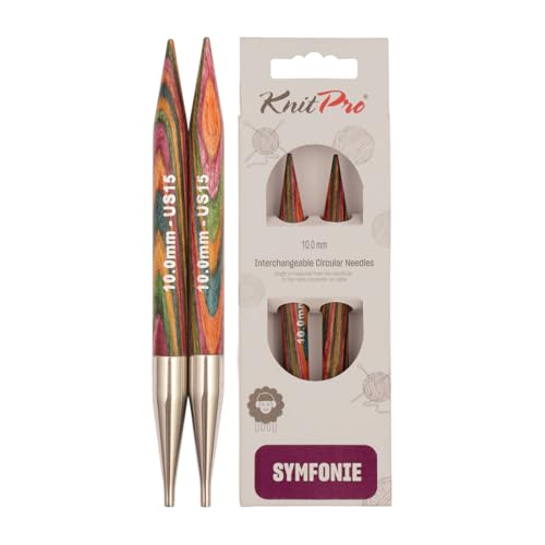 KnitPro Symfonie Options Nadelspitzen 10,0 mm Ersatznadeln von KnitPro