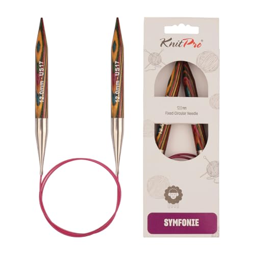 KnitPro Symfonie Wood Rundstricknadel 12,0 mm 60 cm von KnitPro