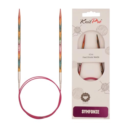 KnitPro Symfonie Wood Rundstricknadel 4,0mm 60 cm, Mehrfarbig KnitPro Symfonie Wood Rundstricknadel 4,0mm 60 cm, Mehrfarbig von KnitPro