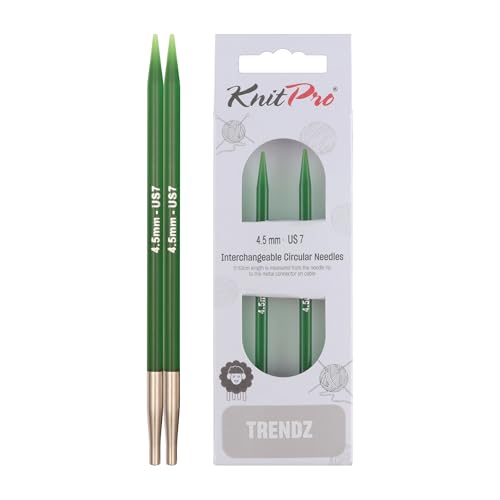 KnitPro Trendz Interchangeable Circular Needles 5" (13cm) | 4,5mm von KnitPro