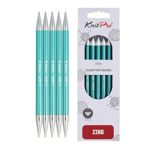 KnitPro Zing Nadelspiele 6" (15cm) | 8mm KnitPro Zing Nadelspiele 6" (15cm) | 8mm von KnitPro