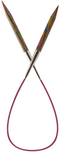 KnitPro KP20305 Symfonie Rundstricknadeln, Holz, 3,00mm / 100cm (20365) von KnitPro