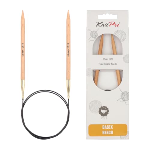 KnitPro Basix Beech Rundnadeln 16" (40cm) | 6mm KnitPro Basix Beech Rundnadeln 16" (40cm) | 6mm von KnitPro