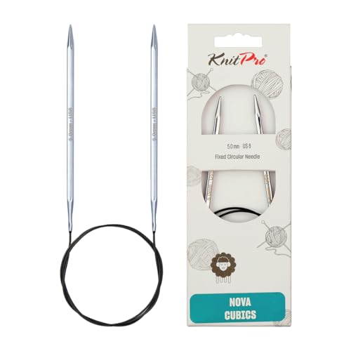 KnitPro K12199 Rundstricknadel, Messing, Silber, 5 mm KnitPro K12199 Rundstricknadel, Messing, Silber, 5 mm von KnitPro