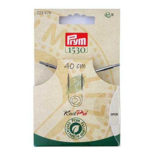 Prym 223970 Seil & Zubehör für Rundstricknadeln NATURAL 40 cm von Prym