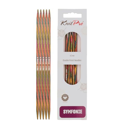 Symfonie Holz Strumpfnadeln 20cm 4,0mm / 20cm (20109) von KnitPro