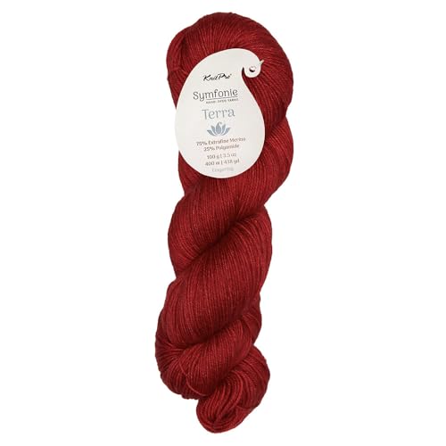 Terra Symfonie Yarns von Knitpro ca. 380 m/ 100 g Red Rose Terra Symfonie Yarns von Knitpro ca. 380 m/ 100 g Red Rose von KnitPro