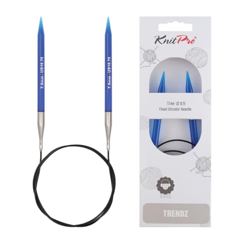 KnitPro KP51118 Trendz Rundstricknadeln, Holz, Mehrfarbig, Mehrfarbig, 100 cm x 7 mm von KnitPro