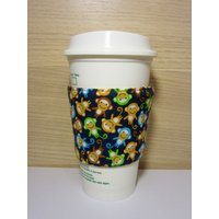 Ausverkauf | Alter Stil Affen Stoff Wiederverwendbare Kaffee Gemütliche Ärmel von KnitsbyKatryna