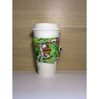 Pua Aus Moana Stoff Wiederverwendbare Kaffee Gemütliche Ärmel von KnitsbyKatryna