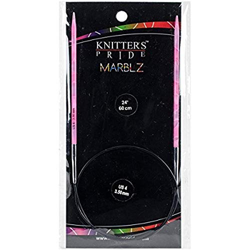 Knitter's Pride marblz Rundstricknadeln Nadeln 24 Größe 4/3,5 mm von Knitter's Pride