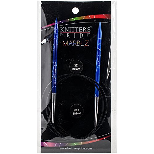Knitter's Pride marblz Rundstricknadeln Nadeln 32 Größe 8/5 mm von Knitter's Pride
