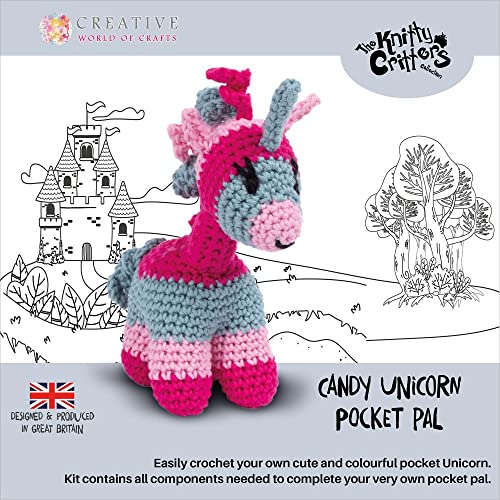 KNITTY CRITTERS KC627 Pocket Pals, Süßes Einhorn KNITTY CRITTERS KC627 Pocket Pals, Süßes Einhorn von Knitty Critters