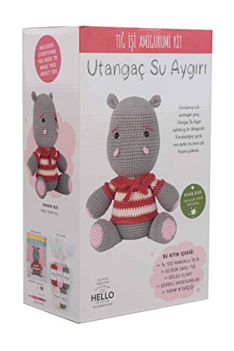 KNITTY CRITTERS SCF-11 Sweet Crochet Friends, Pio das Nilpferd von Knitty Critters