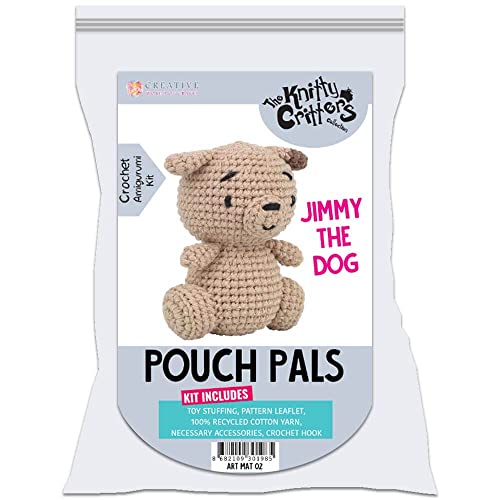 The Knitter Critters - Pouch Pals - Jimmy The Dog The Knitter Critters - Pouch Pals - Jimmy The Dog von Knitty Critters