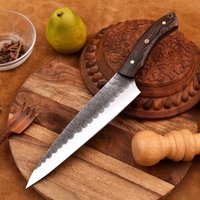 Kochmesser Corban Stahlklinge Küchenmesser Handgeschmiedet Full Tang Messer Hochzeitsgeschenke Jubiläumsgeschenke Erntedankgeschenke von Knivish