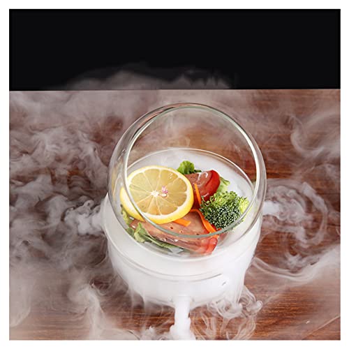 Knjlwa Kreative Glasschüssel Set Charakteristischer Heizofen Suppenteller Schüssel Isolierung Teller Platte Trockeneis Molekulare Gourmet-Utensilien Anpassung für Restaurant Hotel Knjlwa Kreative Glasschüssel Set Charakteristischer Heizofen Suppenteller Schüssel Isolierung Teller Platte Trockeneis Molekulare Gourmet-Utensilien Anpassung für Restaurant Hotel von Knjlwa