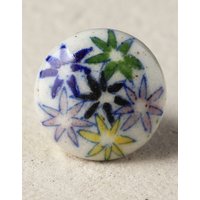 Handgemachte Keramik Schrank Knauf Florale Schublade Hardware Handgemachte Keramik Schrank Knauf Florale Schublade Hardware von Knobco