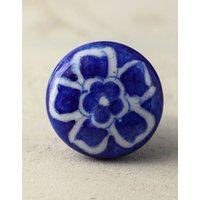 Schrankknauf Set Blau Weiß Floral Keramik Schublade Knäufe Dekorative Hardware Für Schränke & Möbel Schrankknauf Set Blau Weiß Floral Keramik Schublade Knäufe Dekorative Hardware Für Schränke & Möbel von Knobco