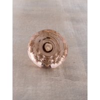 Vintage Glas Kristall Tür Schubladenknauf - Hellrosa Schrankknöpfe | In Sets Verkauft | Home Decor Accessories Mit Schrauben & Eleganz Vintage Glas Kristall Tür Schubladenknauf - Hellrosa Schrankknöpfe | In Sets Verkauft | Home Decor Accessories Mit Schrauben & Eleganz von Knobco
