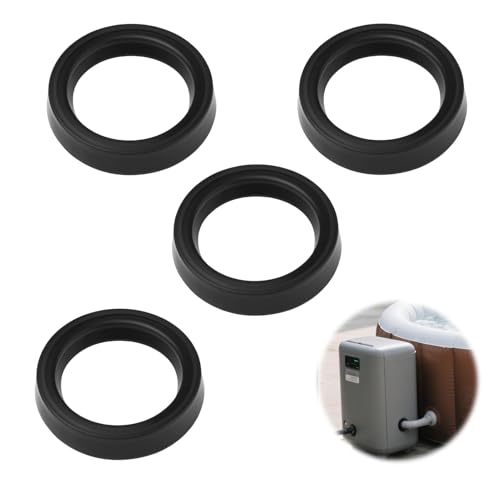 Knocery Einlass und Auslassdichtung Compatibilité Intex Pure Spa, SSP-H-20-M/SSP-H-20-1C Kompatibel - 11699 Ersatz Silikon Dichtungsringe für Whirlpool & Schwimmbad | Verhindert Leckagen Knocery Einlass und Auslassdichtung Compatibilité Intex Pure Spa, SSP-H-20-M/SSP-H-20-1C Kompatibel - 11699 Ersatz Silikon Dichtungsringe für Whirlpool & Schwimmbad | Verhindert Leckagen von Knocery
