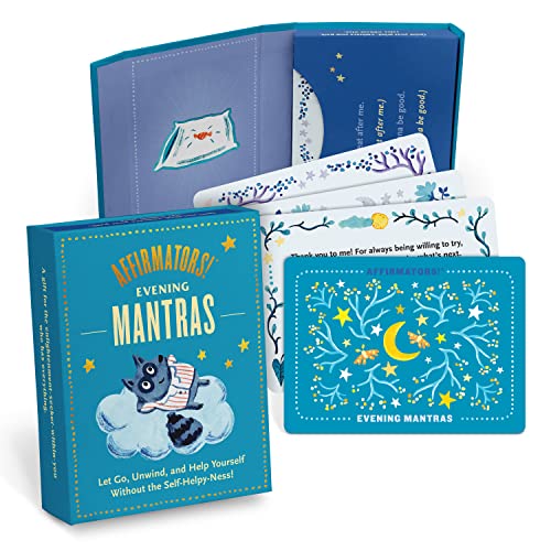 Affirmators! Mantras Evening Night Affirmation Cards Deck: 30 Cards von Knock Knock