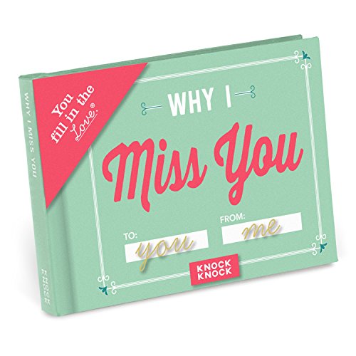 Knock Knock Why I Miss You Fill in the Love Journal Knock Knock Why I Miss You Fill in the Love Journal von Knock Knock