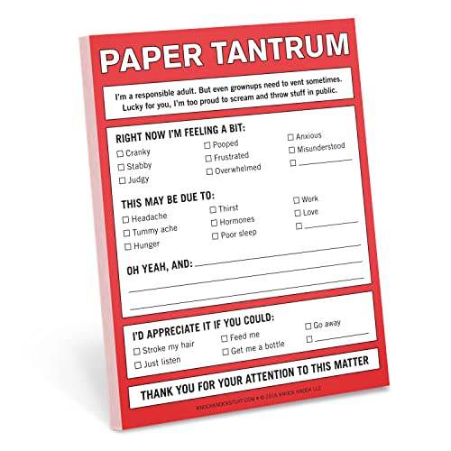 Knock Notizblock PAPER TANTRUM Knock Notizblock PAPER TANTRUM von Knock Knock