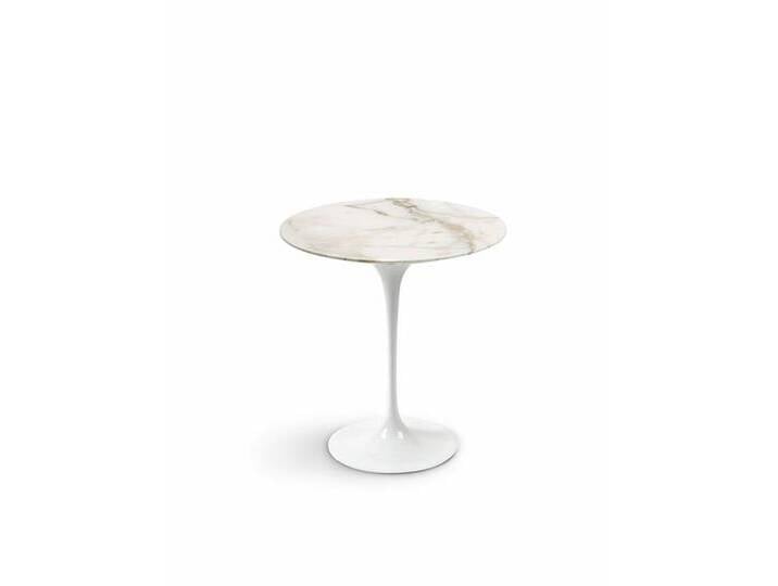 Guéridon Saarinen Tulip Knoll International weiß, Designer Eero Saarinen, 52 cm von Knoll-International