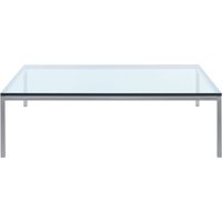 Knoll - Florence Couchtisch, 120 x 120 cm, Kristallglas von Knoll International