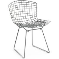 Knoll International - Bertoia Side Stuhl ohne Polster Verchromt von Knoll International