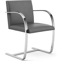 Knoll International - Brno Armlehnstuhl Flachstahl von Knoll International